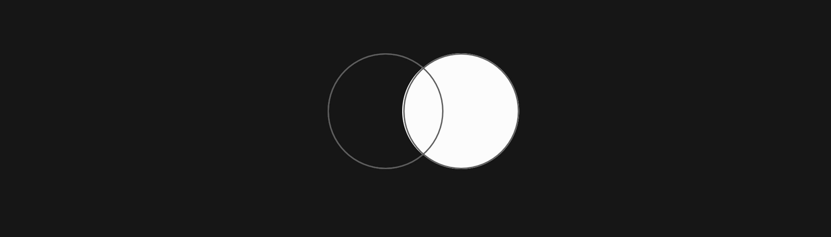 Dark mode decorative
